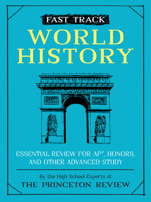 Title details for Fast Track: World History by The Princeton Review - Wait list